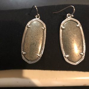 Kendra Scott Pyrite Elle Earrings